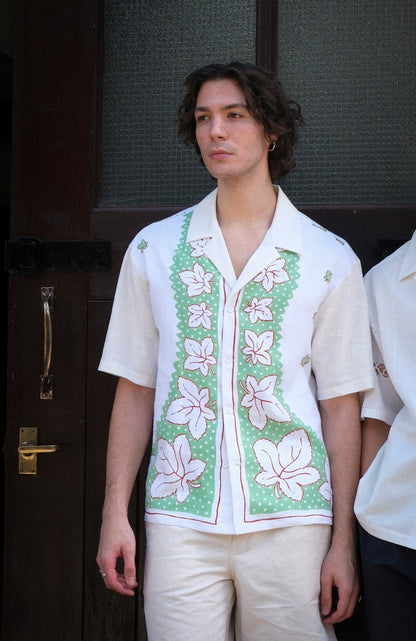 ZISSOU SHIRT IN FLORAL FALL PRINT